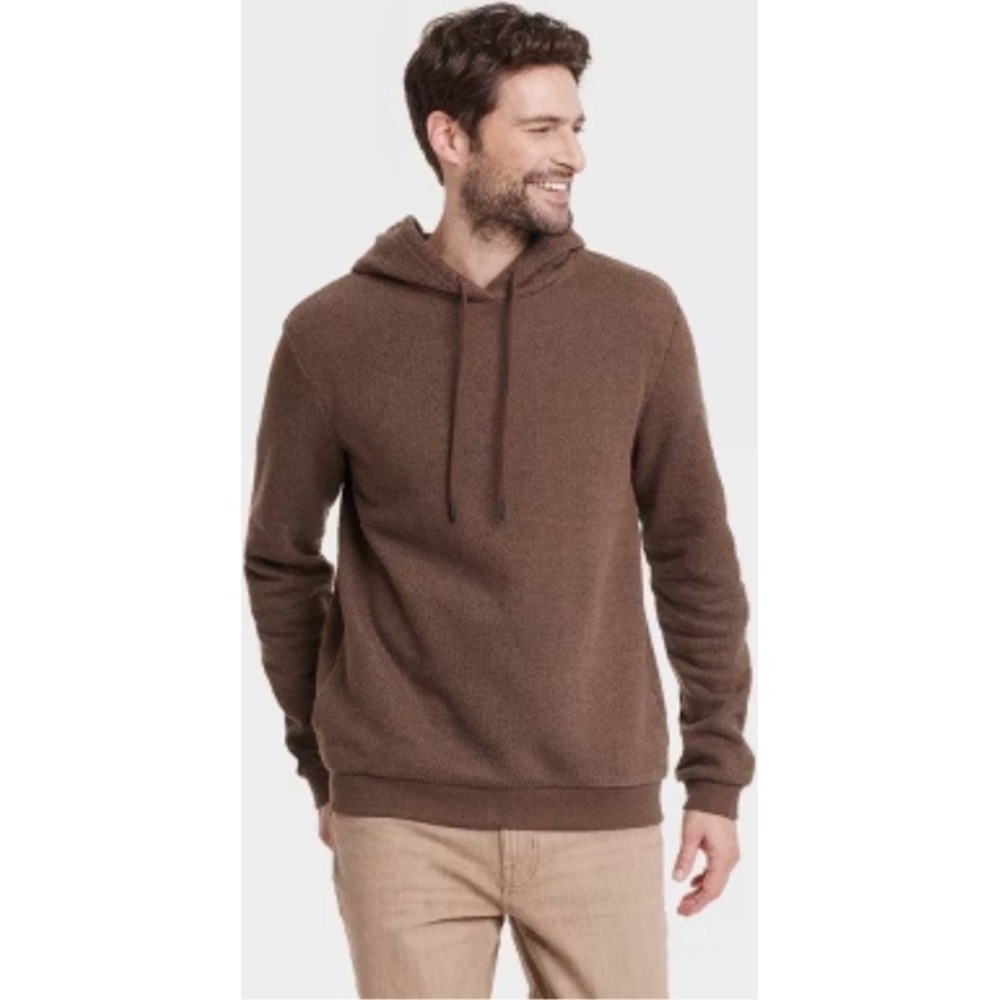 Goodfellow & Co‎ Brown Hoodie Pullover Drawstring Casual Comfy XL NWT